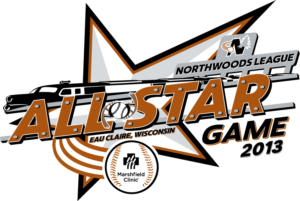 Northwoods League All-Star Game 2013 Primary Logo iron on heat transfer